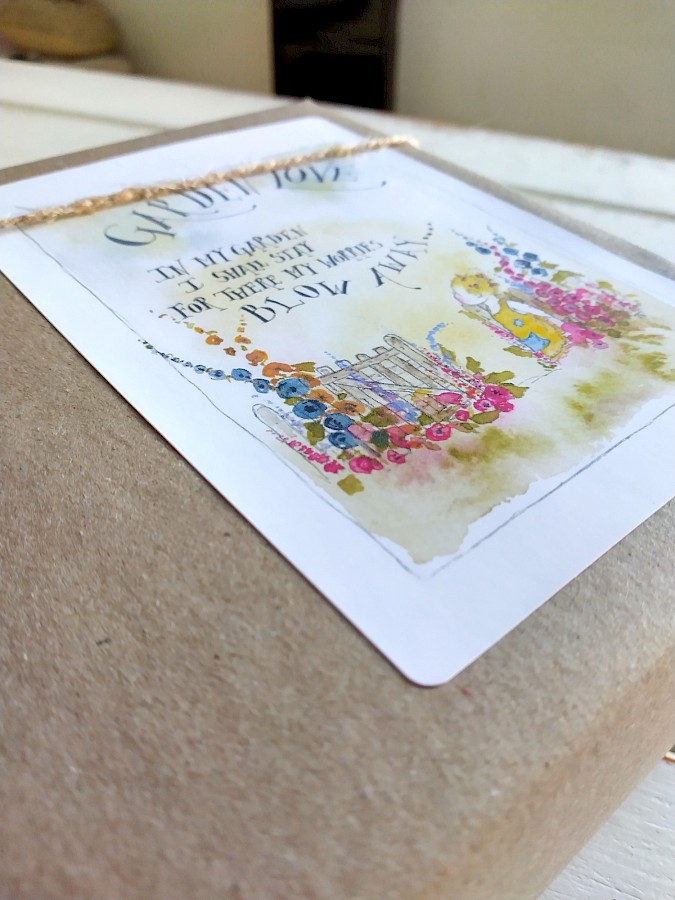 'Floral Love' Gift Labels Photo 4