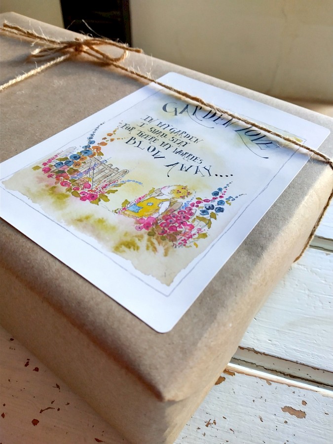 'Floral Love' Gift Labels Photo 6