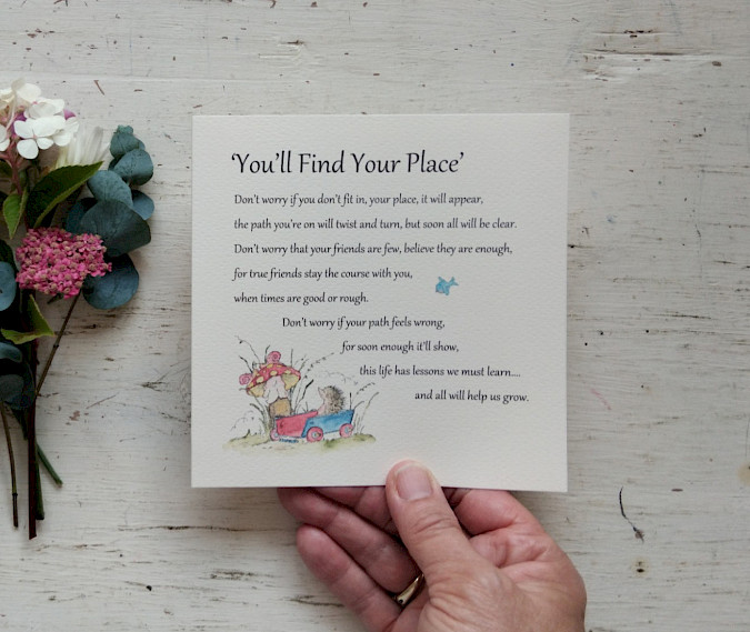 'You'll Find Your Place' Photo 0